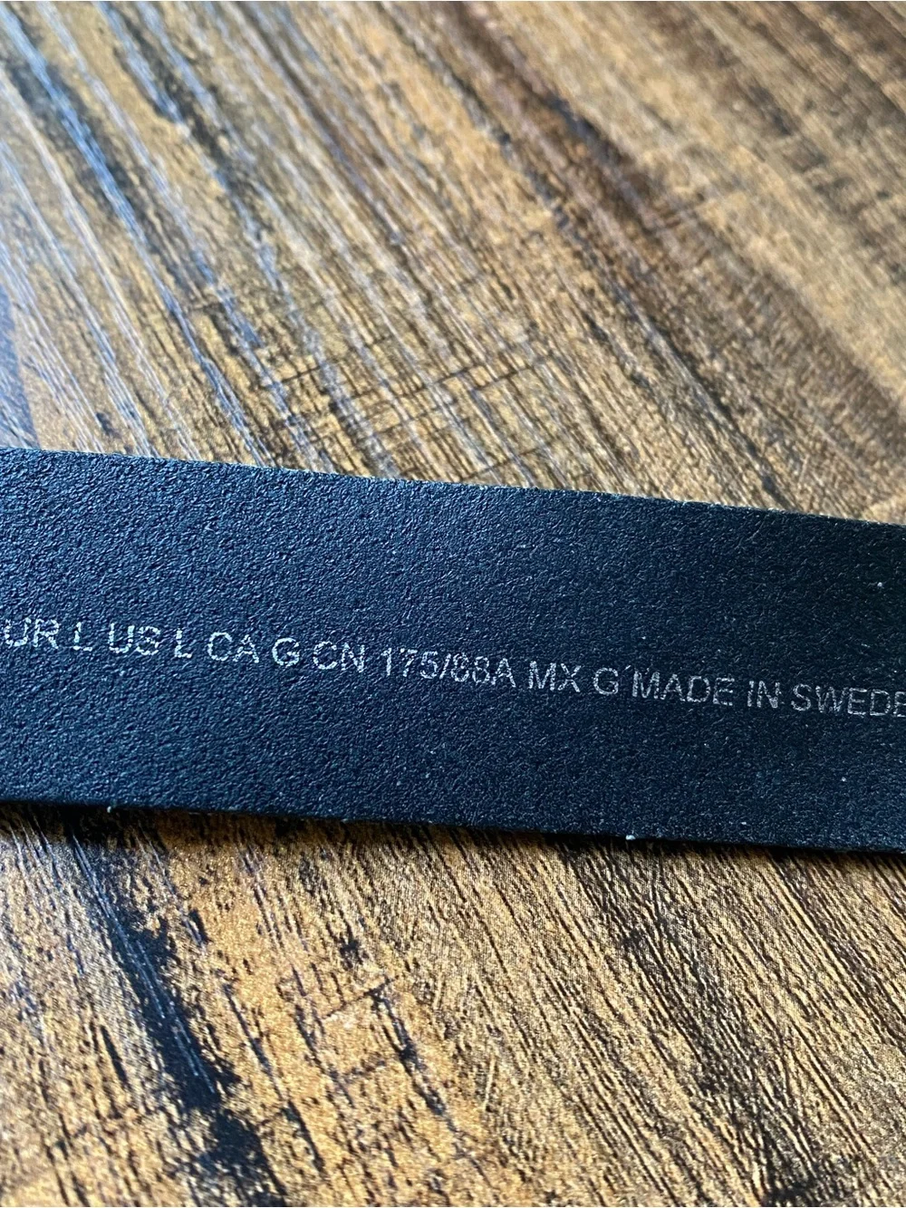 H&M Leather Belt, 36”